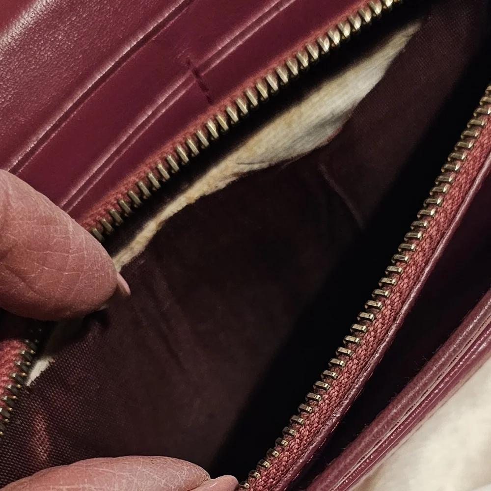 Prada Project Burgundy Quilted Wallet - Picture 7 of 12